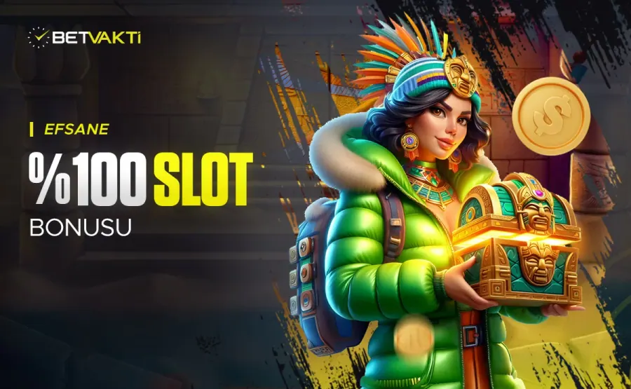 Betvakti Yüzde 100 Çevrimsiz Slot Bonusu (Kripto ve Kredi Kartı Yatırımlarına Özel)