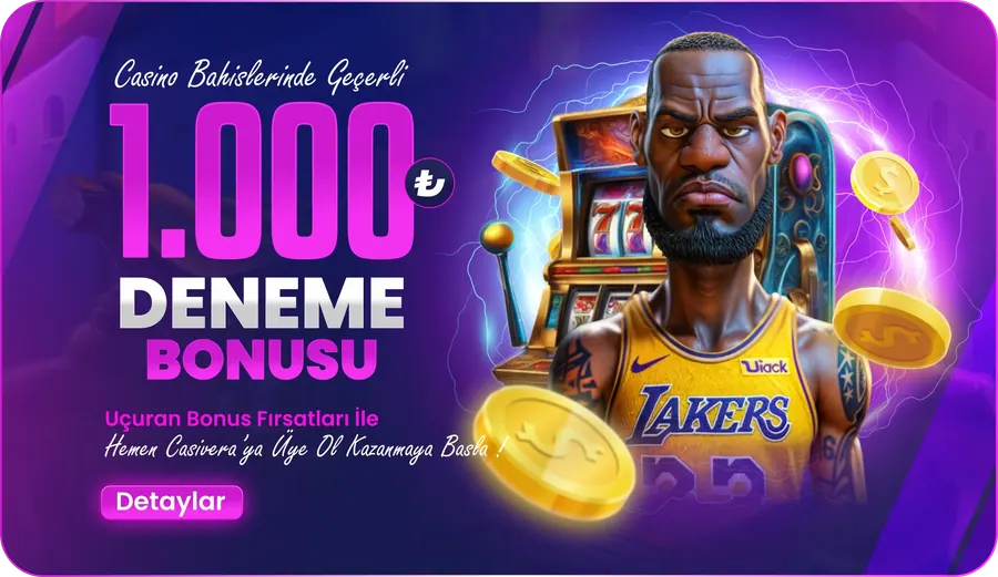 Casivera 1000 TL Nakit Deneme Bonusu