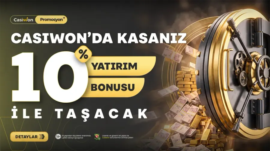 Casiwon Yüzde 10 Spor Yatırım Bonusu