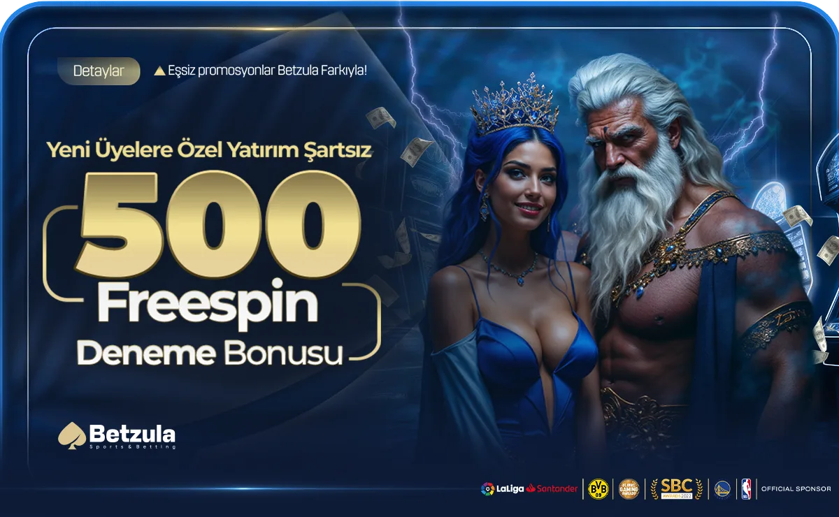 Betzula 500 freespin deneme bonusu