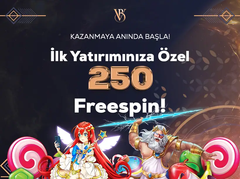 Betvino İlk Yatırımınıza Özel 250 Freespin